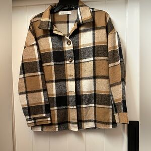 Unishe Plaid Shacket